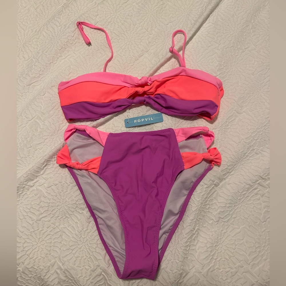 Brand new with tags Popvil bikini. Size M